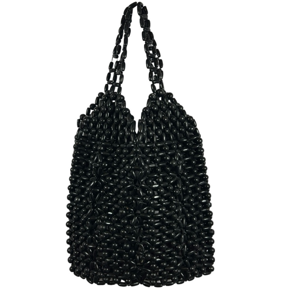 Beaded Floral Design Shoulder Bag‎